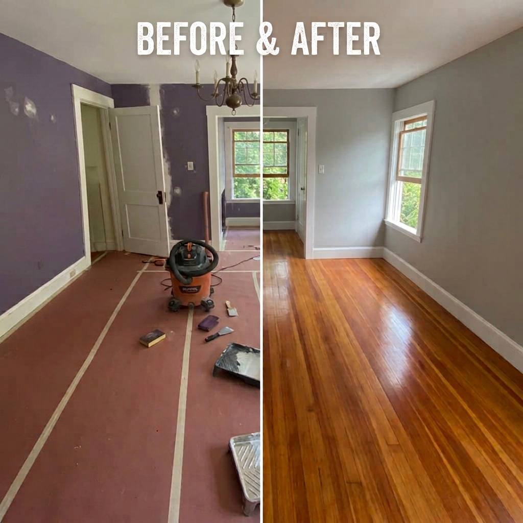 Interior Transformation and Drywall Repair